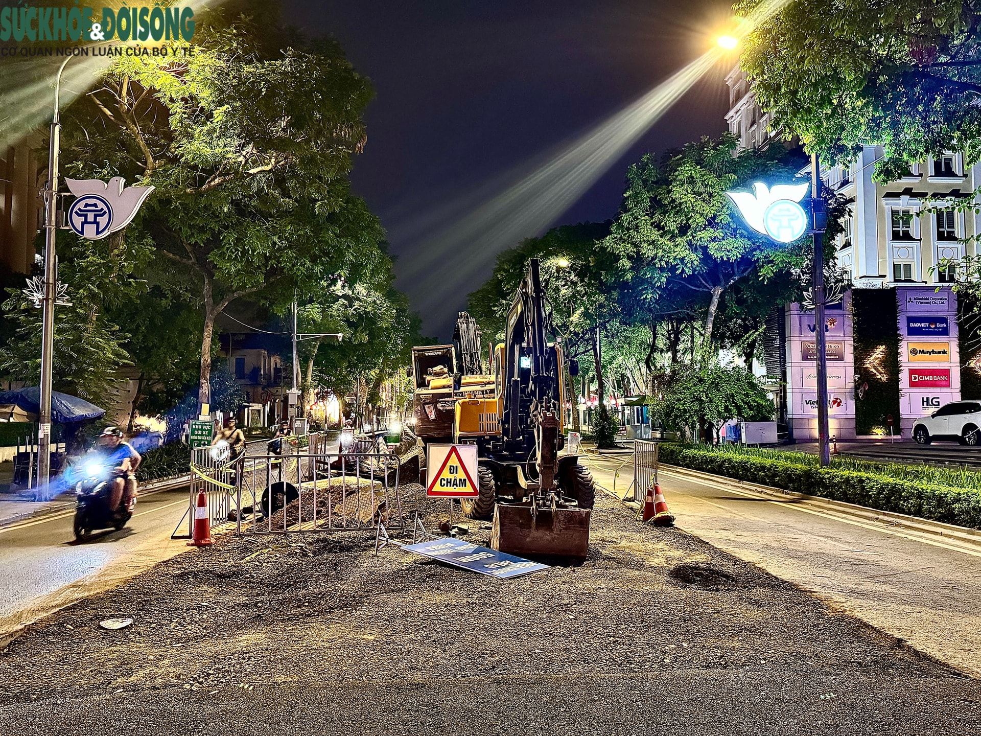Nhiều công trường ở Hà Nội 'quên' đảm bảo an toàn dù đã được yêu cầu khắc phục- Ảnh 2.