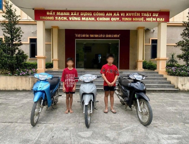 Mới 13 tuổi đã gây ra hàng loạt vụ trộm xe máy- Ảnh 1.