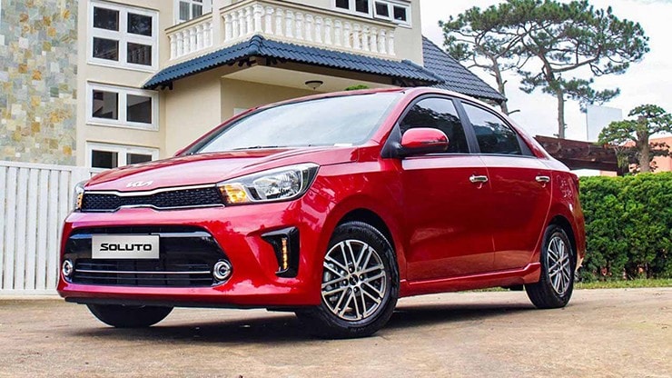 Bản vẽ kỹ thuật và thông số KIA Soluto