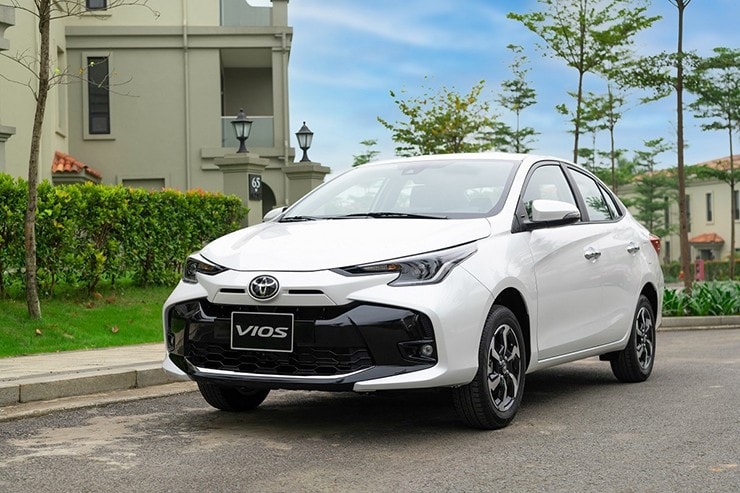 Thiết kế mâm xe Toyota Vios 2026 khỏe khoắn hơn