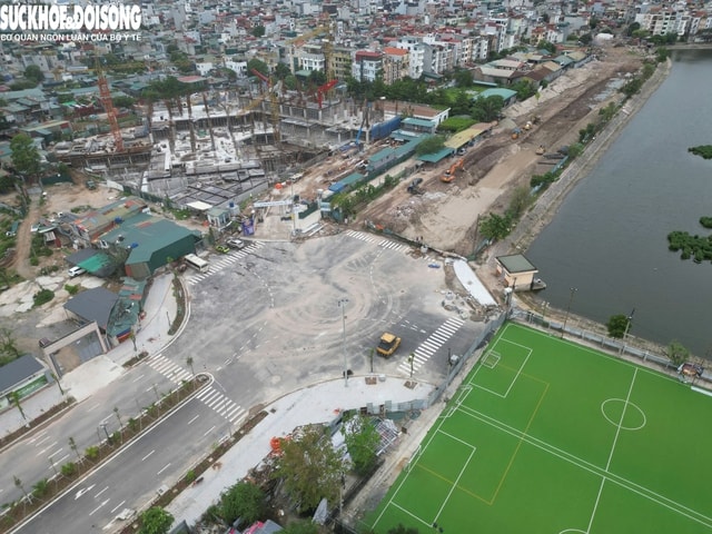 Hoàn thành 300m cuối cùng đường Vành đai 2,5 đoạn Đầm Hồng - Quốc lộ 1A sau 12 năm - Ảnh 2.