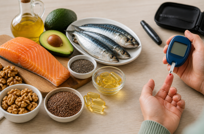 Bổ sung omega-3 hằng ngày có giúp kiểm soát đường huyết?- Ảnh 1. Bổ sung omega-3 hằng ngày có giúp kiểm soát đường huyết?- Ảnh 1.