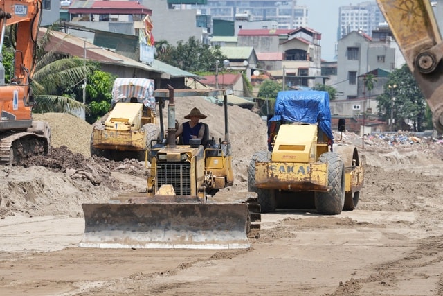 Đốn hạ loạt cây xanh làm đường huyết mạch ở trung tâm Hà Nội- Ảnh 8.