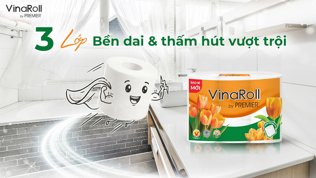 VinaRoll: Chuẩn mực 'bền - sạch - an toàn' cho khu vực vệ sinh và bếp hiện đại- Ảnh 2.