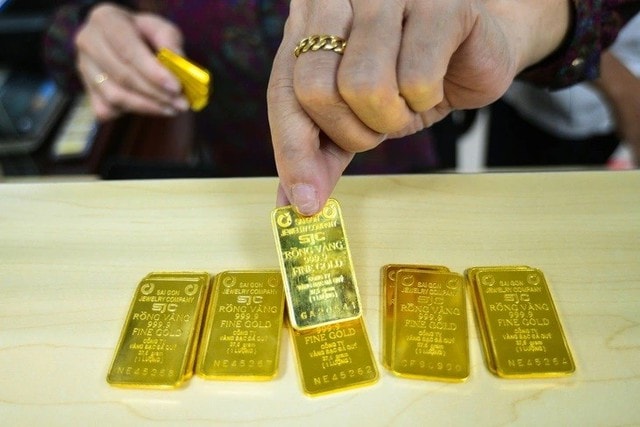 Chốt giá vàng hôm nay ngày 6/5 đồng loạt tăng cực mạnh- Ảnh 1.