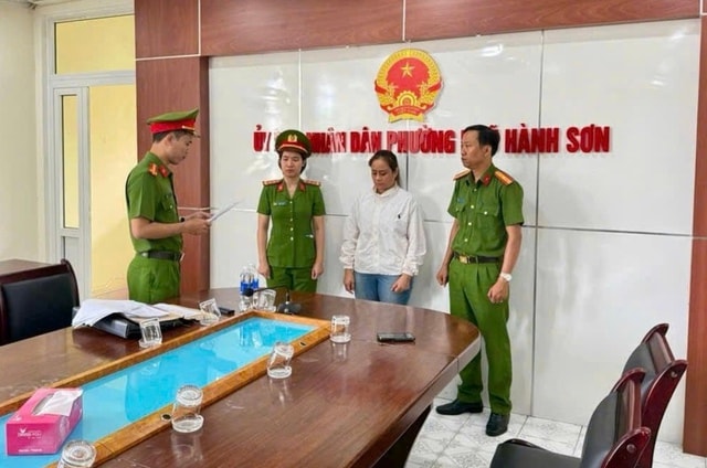 Khởi tố Lê Thị Thanh Nhàn dùng sổ đỏ giả lừa vay hơn 1 tỷ đồng- Ảnh 1.