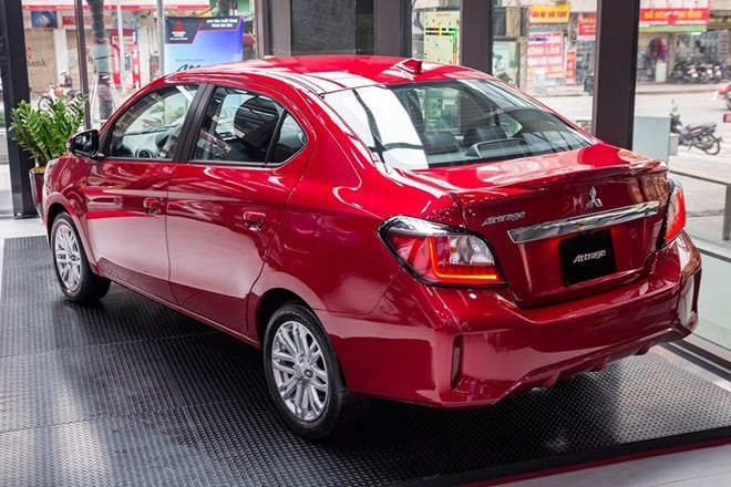Hệ thống đèn Bi-LED hiện đại trên Mitsubishi Attrage 2026