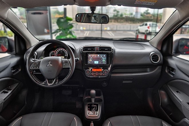 Không gian nội thất thực tế của Mitsubishi Attrage 2026