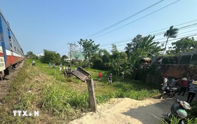 Kịp thời phát hiện cây đổ chắn đường sắt, tàu khách dừng khẩn cấp- Ảnh 1. Kịp thời phát hiện cây đổ chắn đường sắt, tàu khách dừng khẩn cấp- Ảnh 1.