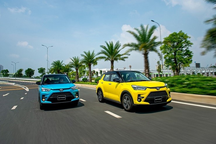 Trang bị an toàn đầy đủ trên Toyota Raize
