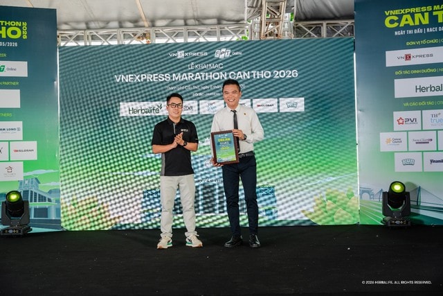 Herbalife Việt Nam tiếp tục đồng hành cùng Giải chạy VnExpress Marathon tại Thành phố Cần Thơ nhằm khuyến khích lối sống năng động và lành mạnh- Ảnh 5. Herbalife Việt Nam tiếp tục đồng hành cùng Giải chạy VnExpress Marathon tại Thành phố Cần Thơ nhằm khuyến khích lối sống năng động và lành mạnh- Ảnh 5.
