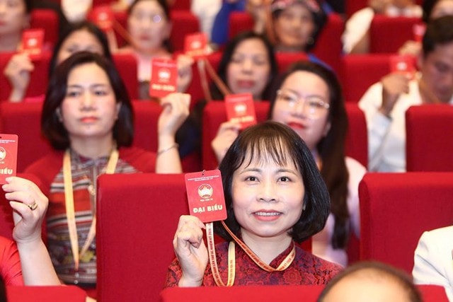 Khai mạc phiên thứ nhất Đại hội đại biểu toàn quốc MTTQ Việt Nam lần thứ XI- Ảnh 4. Khai mạc phiên thứ nhất Đại hội đại biểu toàn quốc MTTQ Việt Nam lần thứ XI- Ảnh 4.