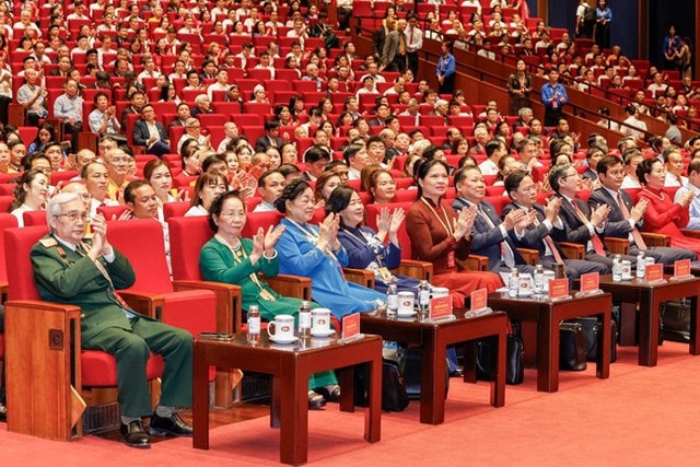 Khai mạc phiên thứ nhất Đại hội đại biểu toàn quốc MTTQ Việt Nam lần thứ XI- Ảnh 2. Khai mạc phiên thứ nhất Đại hội đại biểu toàn quốc MTTQ Việt Nam lần thứ XI- Ảnh 2.