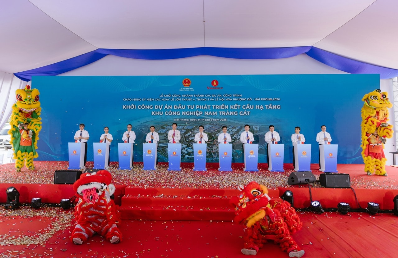 Hải Phòng đồng loạt khởi công, khánh thành 14 công trình trọng điểm- Ảnh 11. Hải Phòng đồng loạt khởi công, khánh thành 14 công trình trọng điểm- Ảnh 11.