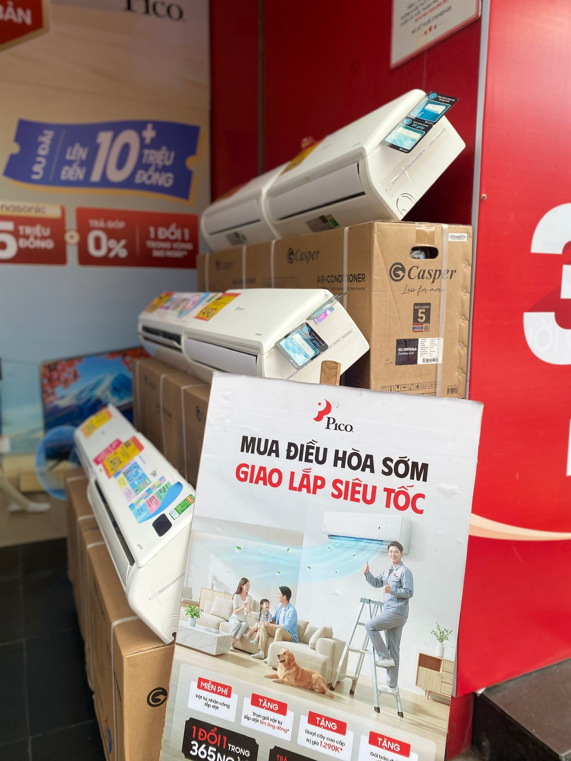 Hàng loạt siêu thị điện máy tung chương trình ưu đãi đặc biệt đối với các sản phẩm làm mát dịp hè 2026- Ảnh 4. Hàng loạt siêu thị điện máy tung chương trình ưu đãi đặc biệt đối với các sản phẩm làm mát dịp hè 2026- Ảnh 4.