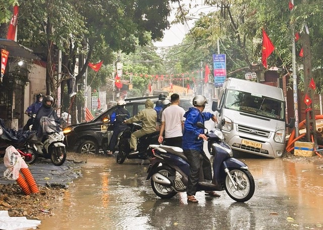 Hải Phòng cảnh báo ngập lụt cấp độ 1- Ảnh 4. Hải Phòng cảnh báo ngập lụt cấp độ 1- Ảnh 4.