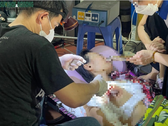 Ngang nhiên 'mổ' khối u ngay tại cơ sở chữa bệnh bằng nước: Không tuân theo quy chuẩn y khoa nào, cơ quan chức năng cần vào cuộc- Ảnh 3. Ngang nhiên 'mổ' khối u ngay tại cơ sở chữa bệnh bằng nước: Không tuân theo quy chuẩn y khoa nào, cơ quan chức năng cần vào cuộc- Ảnh 3.