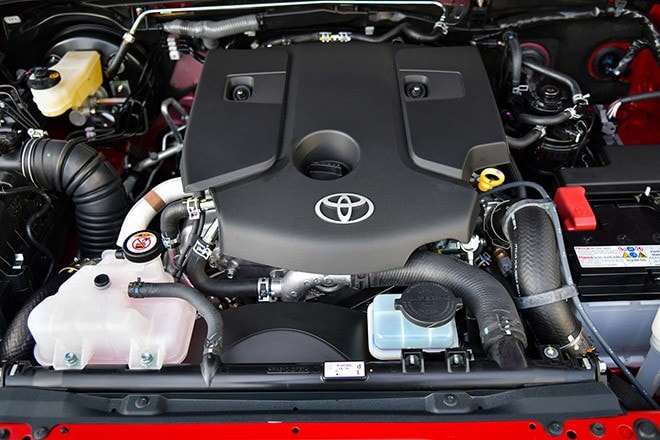 Động cơ Toyota Fortuner 2026