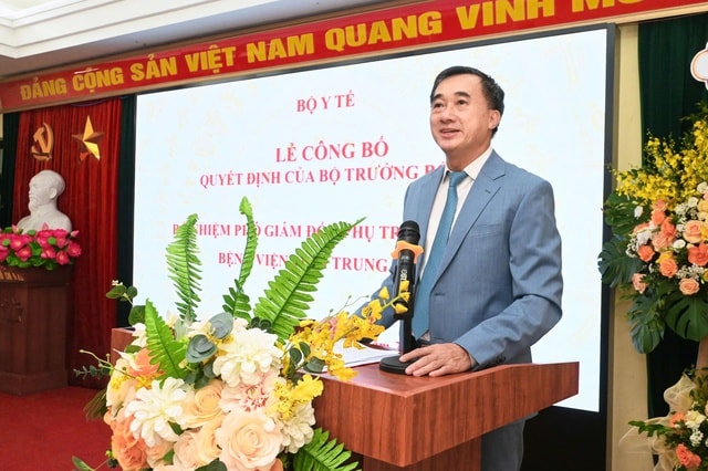 Bộ Y tế bổ nhiệm Phó Giám đốc phụ trách kinh tế Bệnh viện Phổi Trung ương- Ảnh 1.
