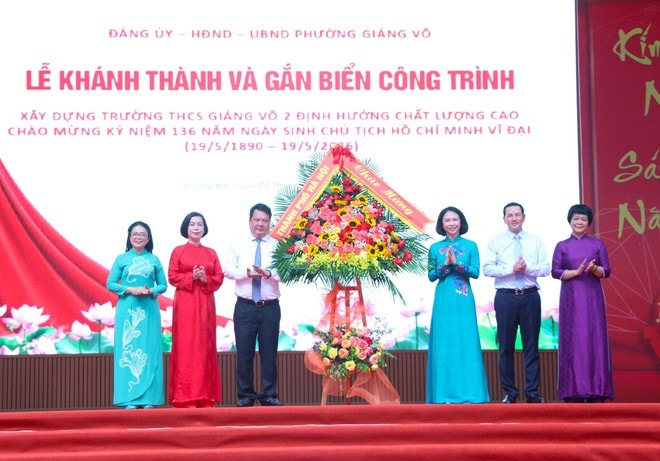Hà Nội khánh thành trường THCS định hướng chất lượng cao- Ảnh 2. Hà Nội khánh thành trường THCS định hướng chất lượng cao- Ảnh 2.