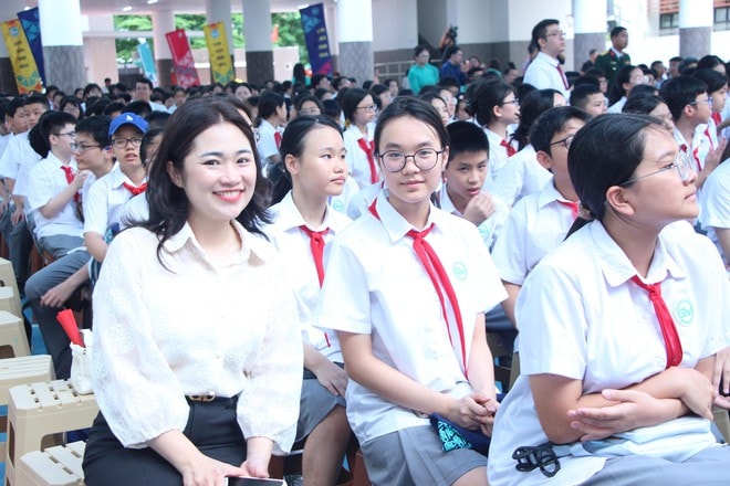 Hà Nội khánh thành trường THCS định hướng chất lượng cao- Ảnh 4. Hà Nội khánh thành trường THCS định hướng chất lượng cao- Ảnh 4.