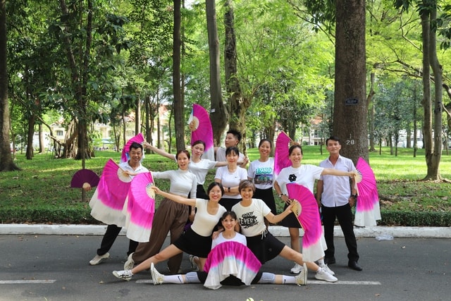 Các đội chơi tăng tốc tập luyện trước Ngày Dinh dưỡng cộng đồng Việt Nam lần 6- Ảnh 1. Các đội chơi tăng tốc tập luyện trước Ngày Dinh dưỡng cộng đồng Việt Nam lần 6- Ảnh 1.