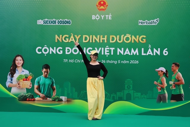 Sôi động buổi tổng duyệt Ngày Dinh dưỡng cộng đồng Việt Nam lần 6 tại Dinh Thống Nhất- Ảnh 7. Sôi động buổi tổng duyệt Ngày Dinh dưỡng cộng đồng Việt Nam lần 6 tại Dinh Thống Nhất- Ảnh 7.