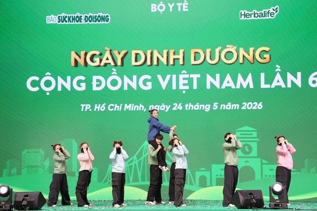 20 đội chơi ‘đốt nóng’ Ngày Dinh dưỡng cộng đồng Việt Nam lần thứ 6 - Ảnh 5. 20 đội chơi ‘đốt nóng’ Ngày Dinh dưỡng cộng đồng Việt Nam lần thứ 6 - Ảnh 5.