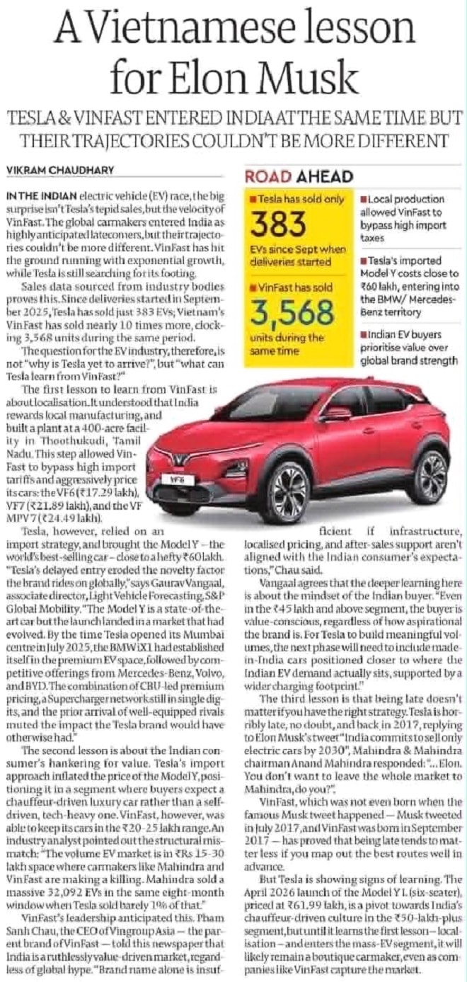 'Bài học Việt Nam' dành cho tỷ phú Elon Musk - 1