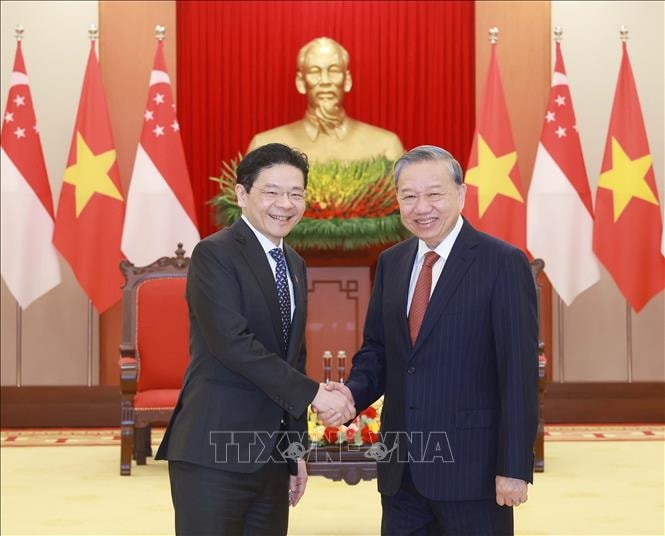 Nâng tầm quan hệ Việt Nam - Singapore; khẳng định vị thế của Việt Nam với thế giới- Ảnh 3. Nâng tầm quan hệ Việt Nam - Singapore; khẳng định vị thế của Việt Nam với thế giới- Ảnh 3.