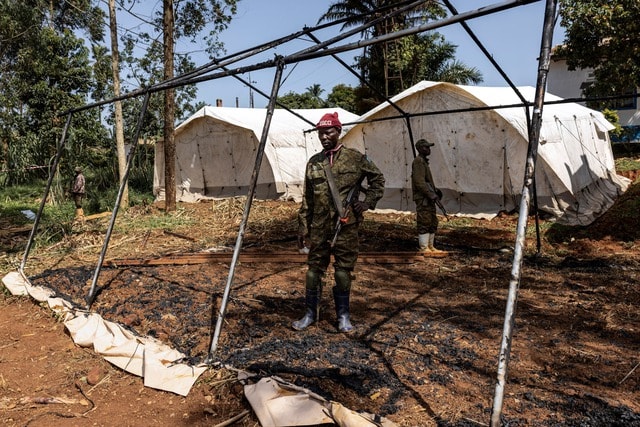 Dịch Ebola diễn biến xấu đi, WHO kêu gọi ngưng bắn tại CHDC Congo- Ảnh 1. Dịch Ebola diễn biến xấu đi, WHO kêu gọi ngưng bắn tại CHDC Congo- Ảnh 1.