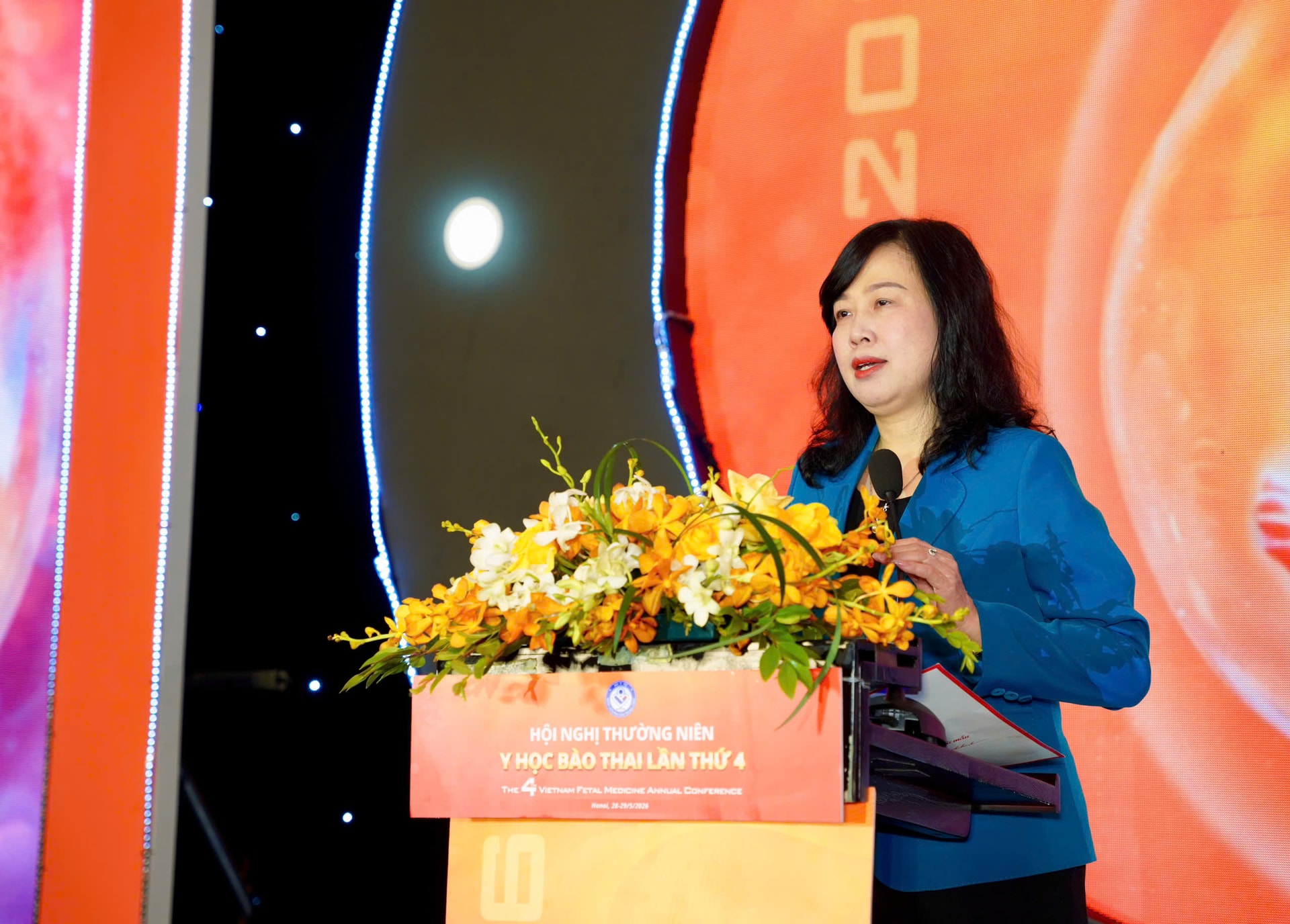 Bộ trưởng Đào Hồng Lan: Giảm bệnh tật cho trẻ ngay từ trong bụng mẹ là mục tiêu nhân văn của y học bào thai- Ảnh 1. Bộ trưởng Đào Hồng Lan: Giảm bệnh tật cho trẻ ngay từ trong bụng mẹ là mục tiêu nhân văn của y học bào thai- Ảnh 1.