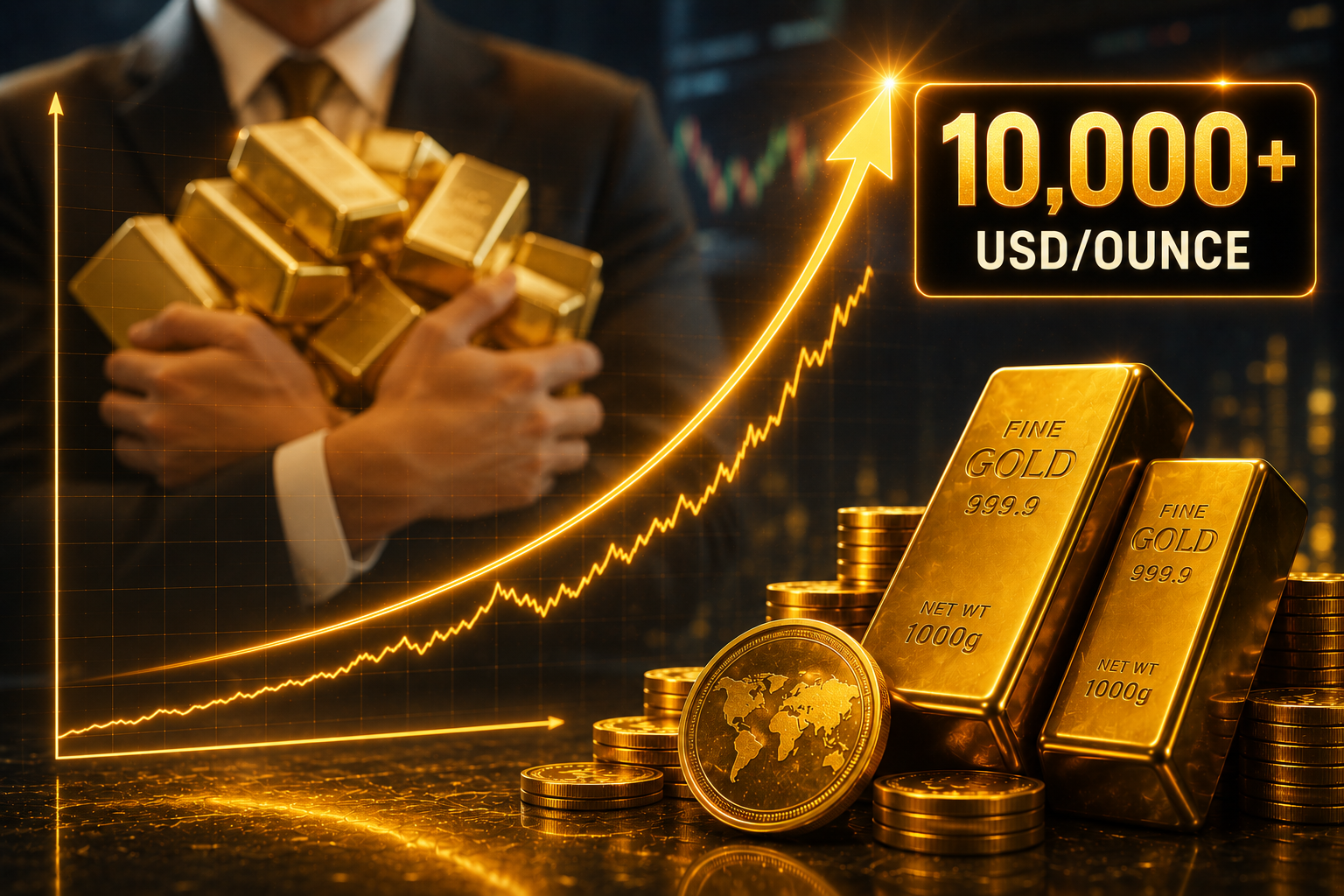 Rockefeller Global Investment Management dự báo giá vàng có thể đạt 10.000 USD vào 2030- Ảnh 1.