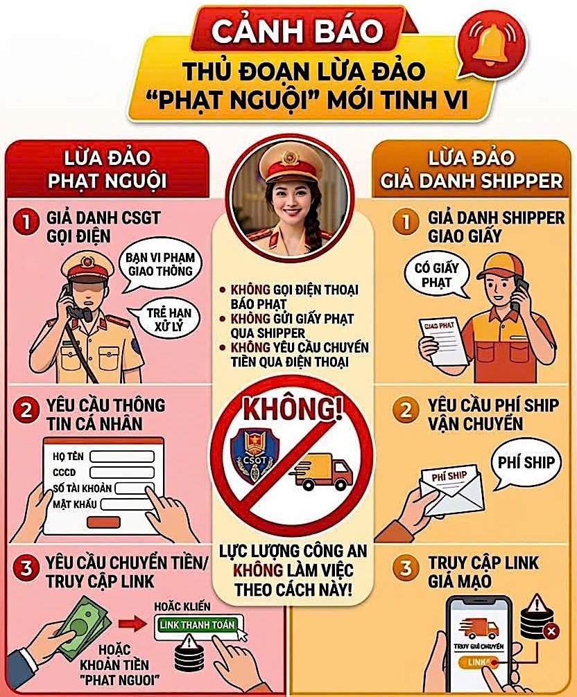 Nhận cuộc gọi báo phạt nguội, tuyệt đối đừng làm điều này nếu không muốn mất tiền oan- Ảnh 2. Nhận cuộc gọi báo phạt nguội, tuyệt đối đừng làm điều này nếu không muốn mất tiền oan- Ảnh 2.