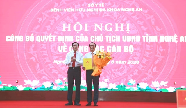 Tân Giám đốc Bệnh viện Hữu nghị Đa khoa Nghệ An: Xây dựng bệnh viện thông minh, chuyên nghiệp và hiện đại- Ảnh 1. Tân Giám đốc Bệnh viện Hữu nghị Đa khoa Nghệ An: Xây dựng bệnh viện thông minh, chuyên nghiệp và hiện đại- Ảnh 1.
