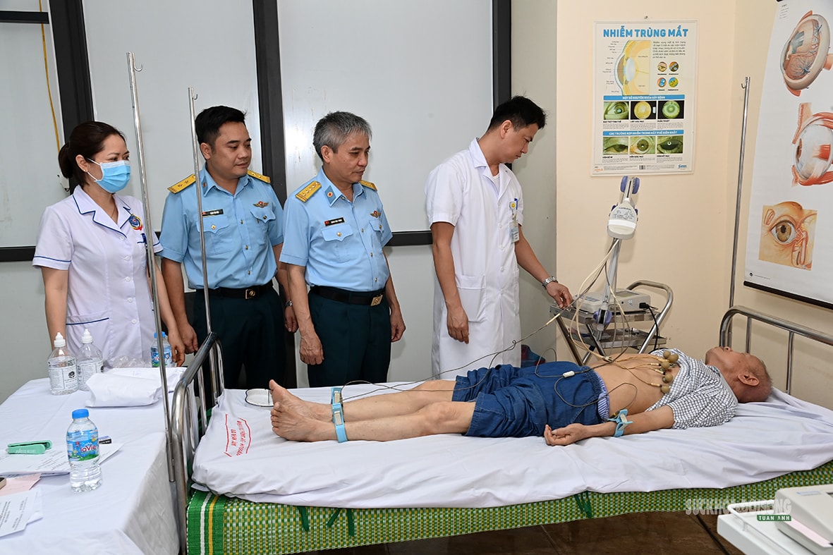 Chăm sóc sức khỏe cho gia đình chính sách, người có công hướng tới 'Tháng tri ân'- Ảnh 5. Chăm sóc sức khỏe cho gia đình chính sách, người có công hướng tới 'Tháng tri ân'- Ảnh 5.