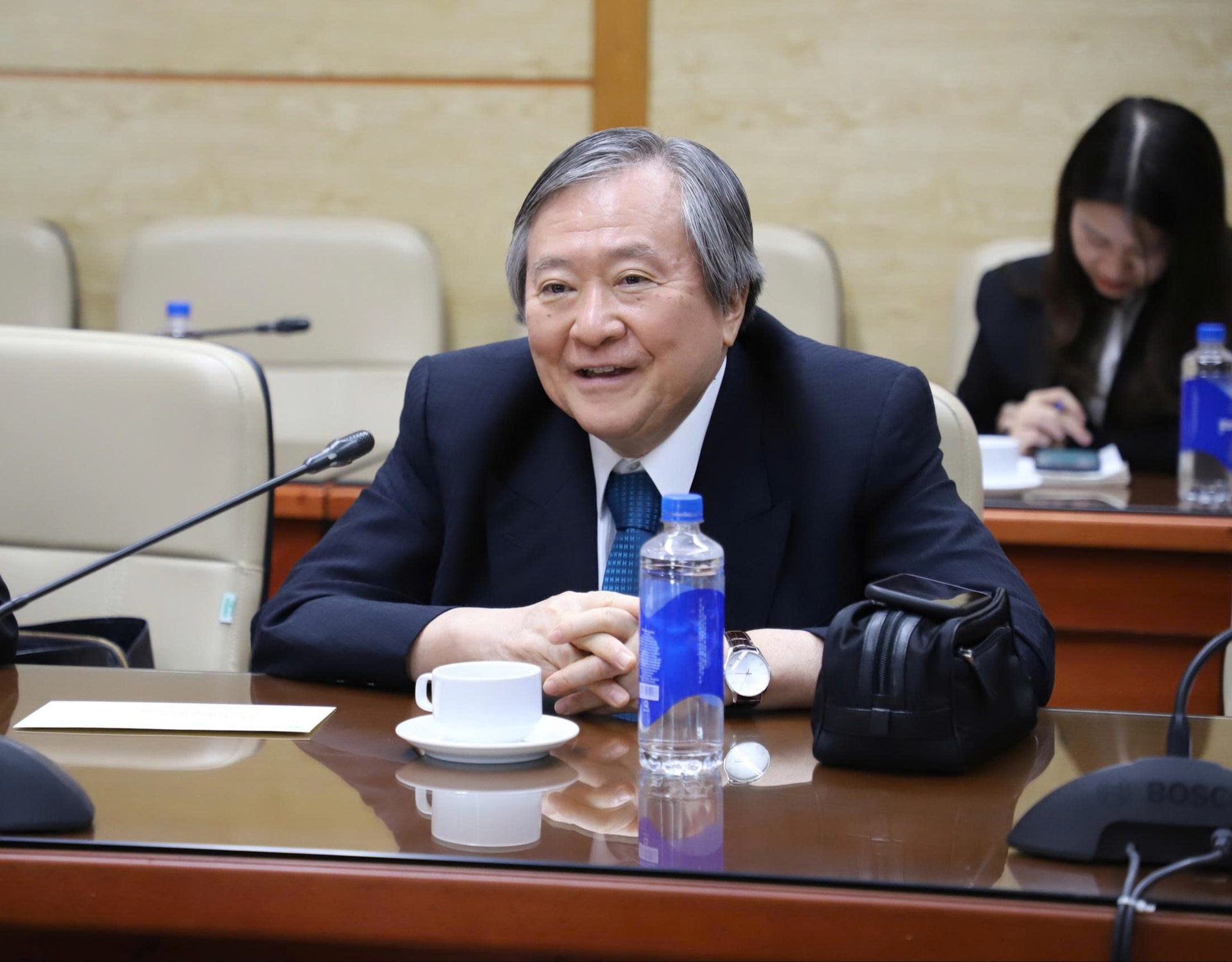 Bộ trưởng Đào Hồng Lan tiếp Chủ tịch trường Đại học Quốc tế Y tế phúc lợi Nhật Bản- Ảnh 2. Bộ trưởng Đào Hồng Lan tiếp Chủ tịch trường Đại học Quốc tế Y tế phúc lợi Nhật Bản- Ảnh 2.
