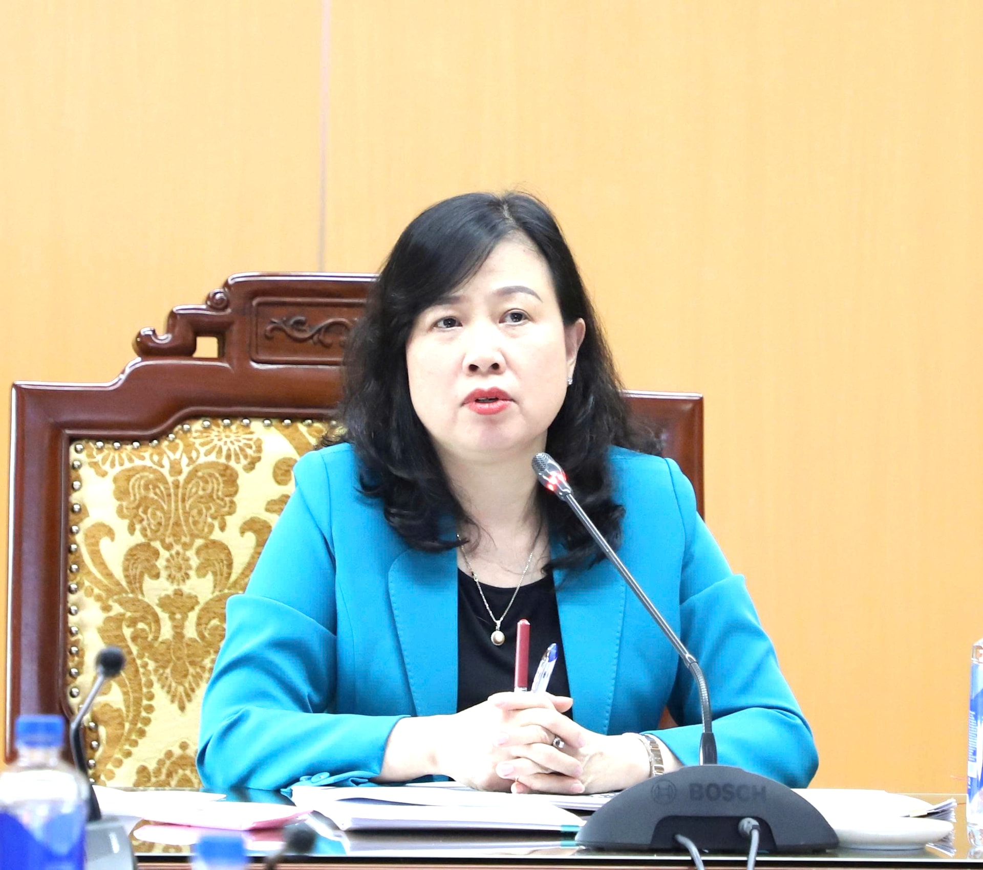 Bộ trưởng Đào Hồng Lan: Người đứng đầu các đơn vị Bộ Y tế chịu trách nhiệm trực tiếp về kết quả thực hiện Nghị quyết 57- Ảnh 1.