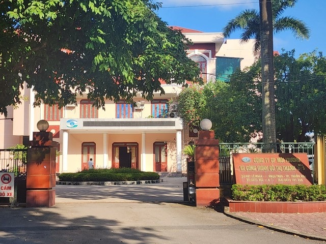 Hàng loạt vi phạm tại Công ty CP Môi trường và Công trình đô thị Thanh Hóa- Ảnh 1. Hàng loạt vi phạm tại Công ty CP Môi trường và Công trình đô thị Thanh Hóa- Ảnh 1.
