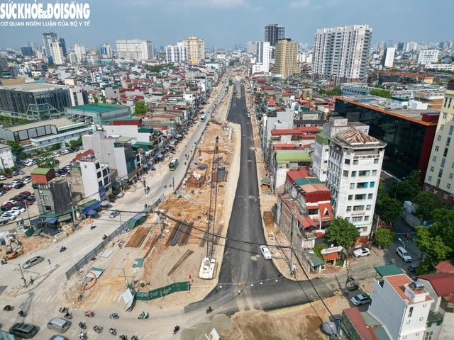 Diện mạo mới đường vành đai 1 nhiều đoạn được thảm nhựa- Ảnh 2. Diện mạo mới đường vành đai 1 nhiều đoạn được thảm nhựa- Ảnh 2.