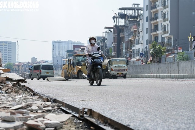 Diện mạo mới đường vành đai 1 nhiều đoạn được thảm nhựa- Ảnh 5. Diện mạo mới đường vành đai 1 nhiều đoạn được thảm nhựa- Ảnh 5.