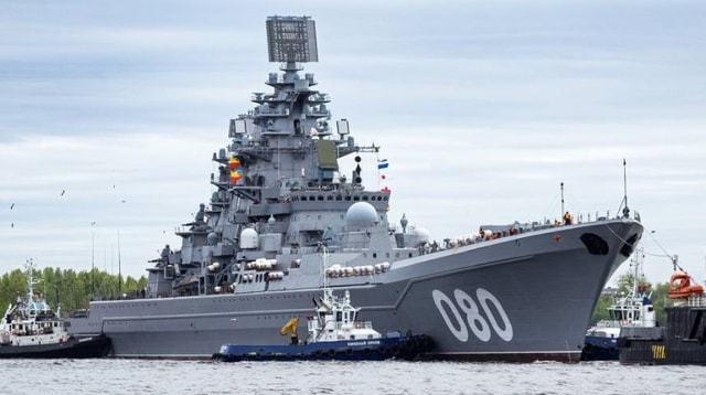 Nga 'hồi sinh' tàu chiến lớn nhất thế giới khiến NATO phải theo dõi sát sao- Ảnh 1. Nga 'hồi sinh' tàu chiến lớn nhất thế giới khiến NATO phải theo dõi sát sao- Ảnh 1.