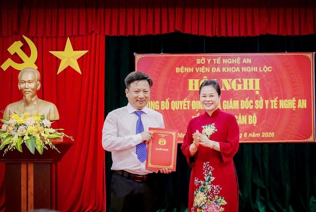 Bệnh viện Đa khoa Nghi Lộc - Nghệ An có Giám đốc mới- Ảnh 1. Bệnh viện Đa khoa Nghi Lộc - Nghệ An có Giám đốc mới- Ảnh 1.