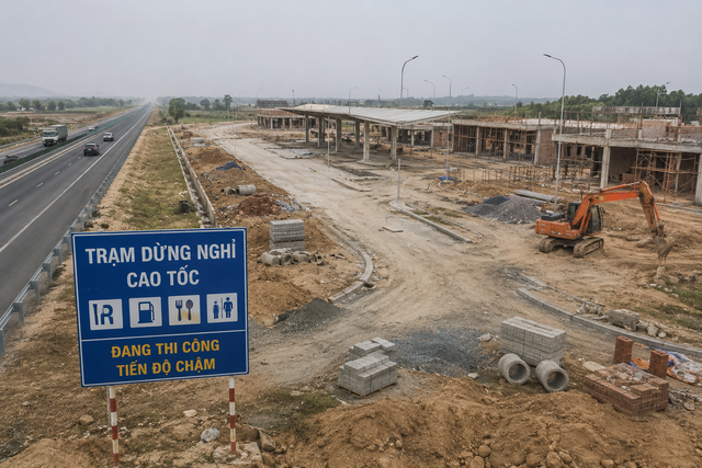4/5 trạm dừng nghỉ cao tốc do một liên danh đầu tư đang chậm tiến độ- Ảnh 2.