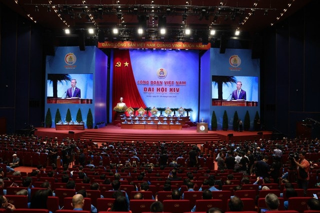 Phát biểu chỉ đạo của Tổng Bí thư, Chủ tịch nước Tô Lâm tại Đại hội XIV Công đoàn Việt Nam- Ảnh 2. Phát biểu chỉ đạo của Tổng Bí thư, Chủ tịch nước Tô Lâm tại Đại hội XIV Công đoàn Việt Nam- Ảnh 2.
