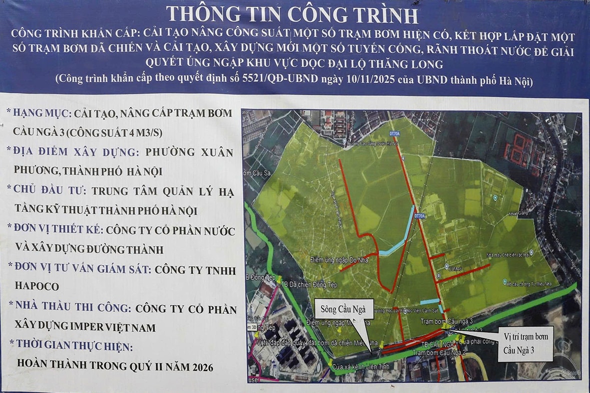 'Giải cứu' vùng trũng phía Tây Hà Nội khỏi nỗi ám ảnh ngập úng- Ảnh 8. 'Giải cứu' vùng trũng phía Tây Hà Nội khỏi nỗi ám ảnh ngập úng- Ảnh 8.