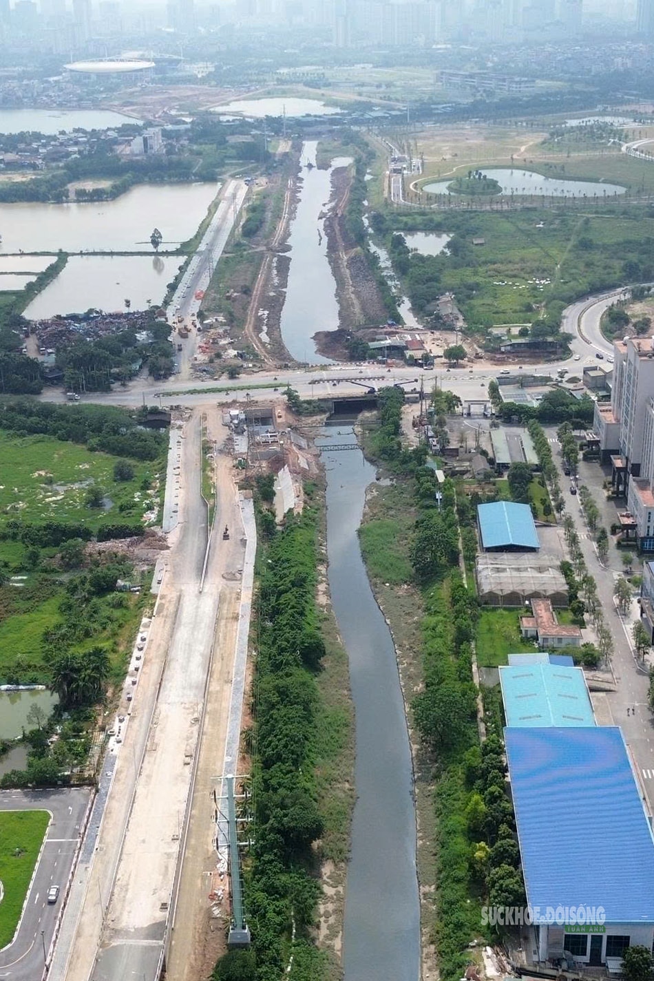 'Giải cứu' vùng trũng phía Tây Hà Nội khỏi nỗi ám ảnh ngập úng- Ảnh 1. 'Giải cứu' vùng trũng phía Tây Hà Nội khỏi nỗi ám ảnh ngập úng- Ảnh 1.
