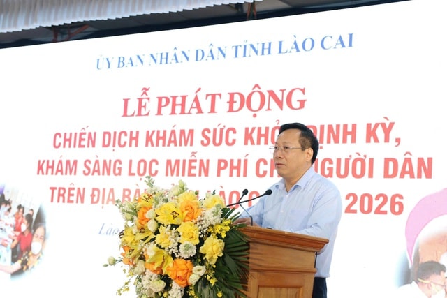 Lào Cai 'tăng tốc' thực hiện chiến dịch khám sức khỏe toàn dân- Ảnh 1. Lào Cai 'tăng tốc' thực hiện chiến dịch khám sức khỏe toàn dân- Ảnh 1.