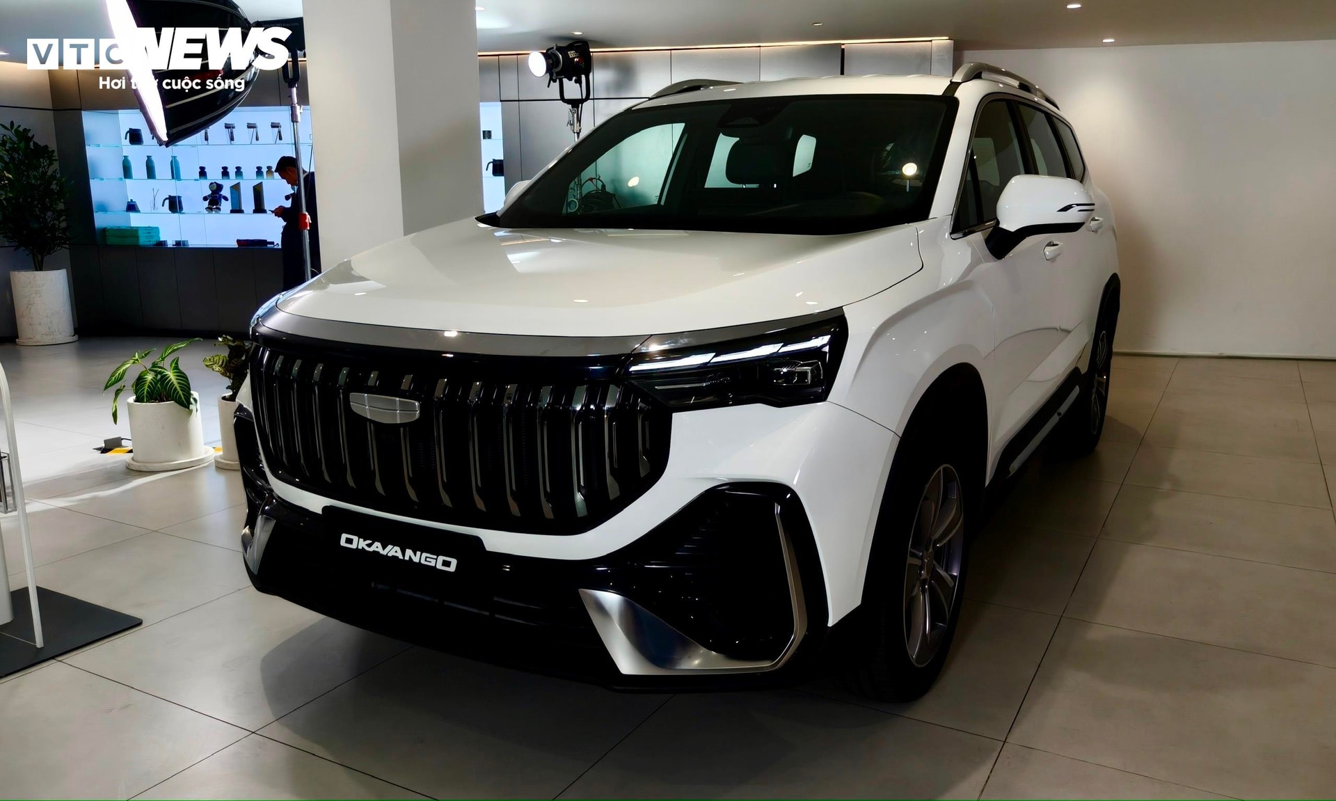 Thiết kế bề thế là đặc trưng dễ nhận thấy trên mẫu SUV 7 chỗ Okavango.