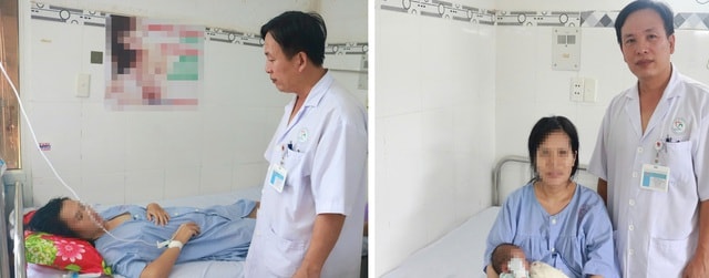 Cứu sống hai sản phụ bị nhau cài răng lược- Ảnh 1. Cứu sống hai sản phụ bị nhau cài răng lược- Ảnh 1.